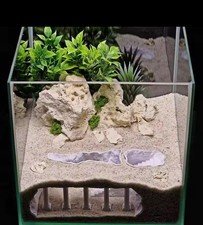 Grotte Aquascaping Aquarium Poisson Crevette Petit Aquarium Accessoire Romain