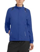 Rono Damen Sportjacke Trainingsjacke Jacke PräSentationsjacke, Blau, Xl