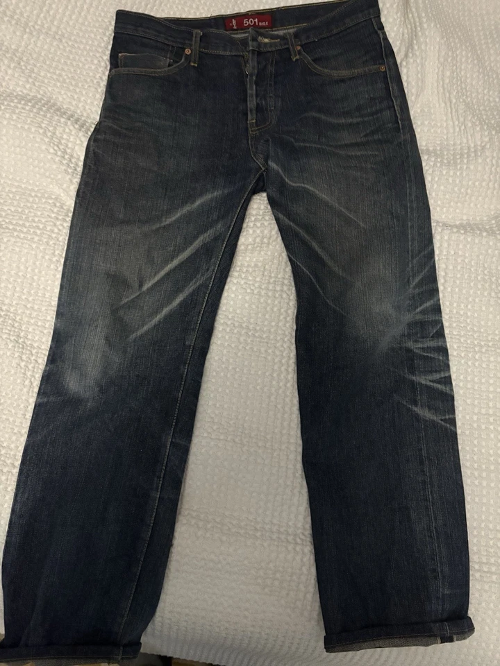 Levi’s LVC 501 XX Big E redline selvedge denim. Button fly. High-quality. 32x28 - Image 2 of 4