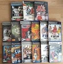 Playstation PS2 Lot de 15 Jeux [PAL FR] Les Sims Fifa Unreal Gran Turismo 4 *JRF