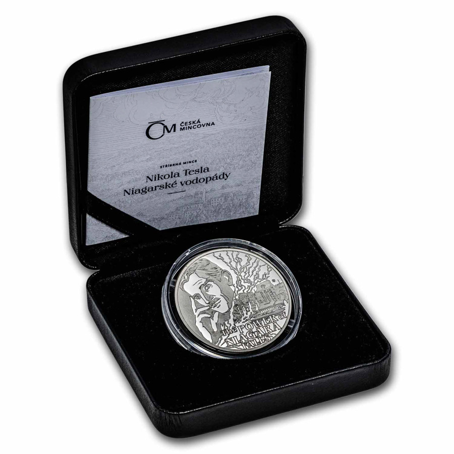 2023 Niue 1 oz Silver Proof Nikola Tesla; Niagara Falls | eBay
