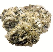 Chalkopyrit xx Dolomit xx Schacht 371 Schlema Hartenstein Erzgebirge  in Sachsen