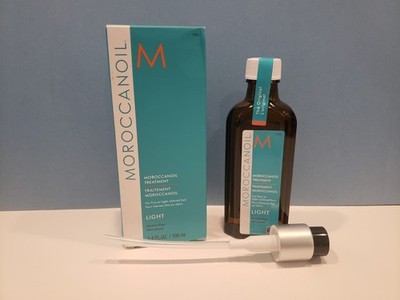 MoroccanOil- Moroccan Oil Treatment For Fine/Light Color Hair- Light- 3.4 Oz-NIB