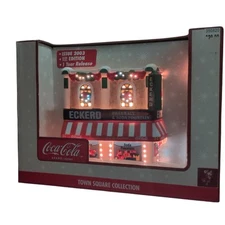 COCA COLA TOWN SQUARE Fiber Optic Eckerd Pharmacy Soda Shop 1st Ed 2003 CF114704