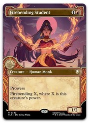 Firebending Student #342/462 Showcase Avatar: The Last Airbender