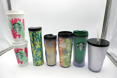 Starbucks Thermobecher Tumbler Konvolut 473 ml verschiedene Motive