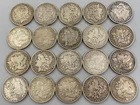 20 US 90% Silver Morgan $1 1878-1904 mixed dates L25271