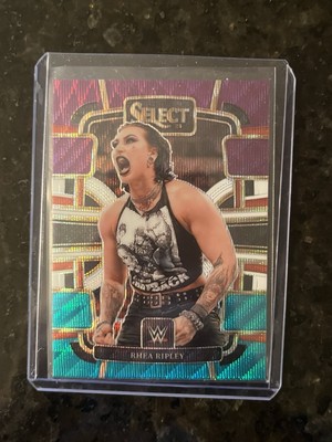 2024 WWE Panini Select Tri-Color Prizm Concourse #32 Rhea Ripley