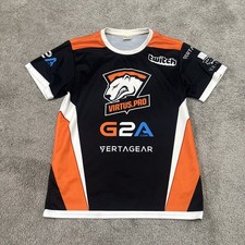 Virtus Pro Esports Gaming Jersey - Black/Orange - Adult Size Medium Mr Cat