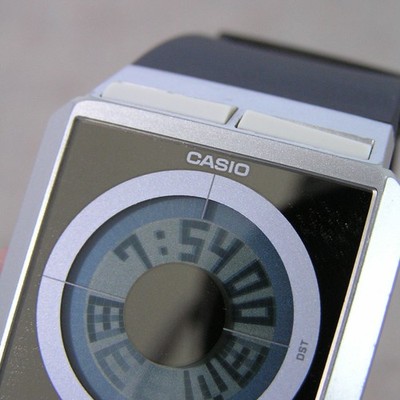 Rare!] CASIO FILM WATCH FS-02 Super Thin 90s Retro Databank Watch