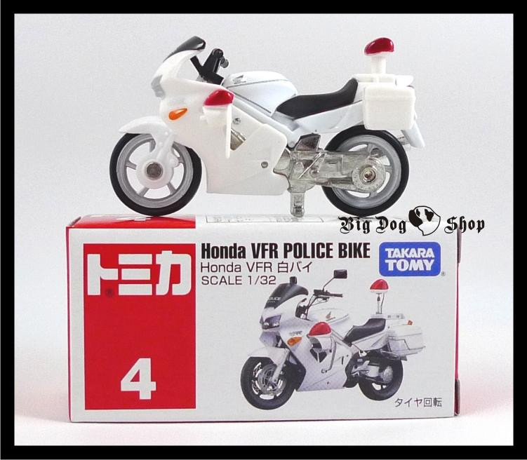 トミカ Honda VFR POLICE BIKE 1/32 TOMICA 4 HONDA VFR POLICE BIKE 1/32 TOMY GIFT TOY CAR