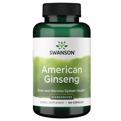 Swanson American Ginseng (Standardized) 300 mg 120 Capsules
