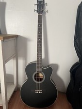 acoustic bass guitar used