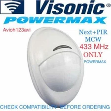 VISONIC Motion Detector Next+ PIR MCW 433 MHz