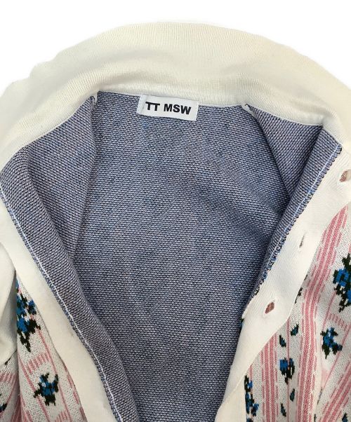 まもなく出品停止】ttt_msw Flower Knit Cardigan