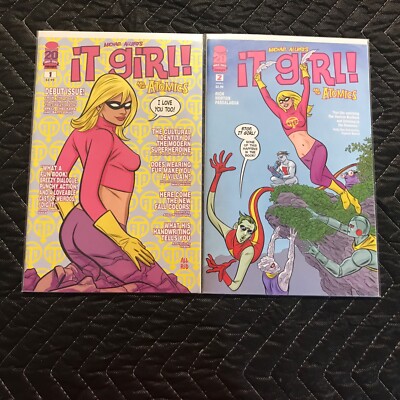 Image Comics Michael Allred's It Girl and The Atomics #1 & #2 2012 NM