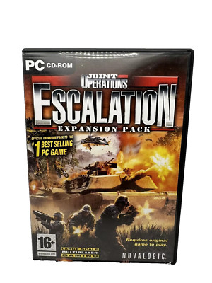 Joint Operations Escalation Expansion Pack PC CDROM 2004 Novalogic Windows 98/XP