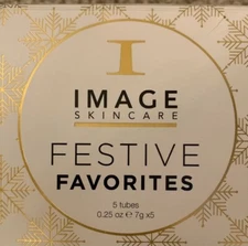 Image Skincare Festive Favorites Trial Size Kit.-  5 tubes x (0.25 oz / 7 g)