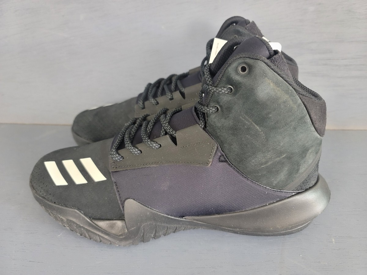 Adidas ADO Crazy Team Day One Shoes Mens Sz 10 Black Originals Sneakers BY2870 Adidas ADO Crazy Team Day One Black Mens Size 10 Basketball  main image 3