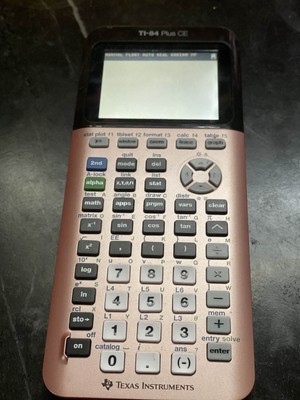 Texas Instruments TI-84 Plus CE Graphing Calculator Tested Case/Cable ...
