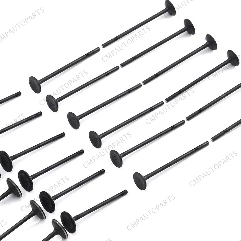 24x Válvulas de admisión y escape para Volvo S80 V70 XC60 XC70 XC90 LR2 3,2 L L6 B6324S Foto 4 de 4