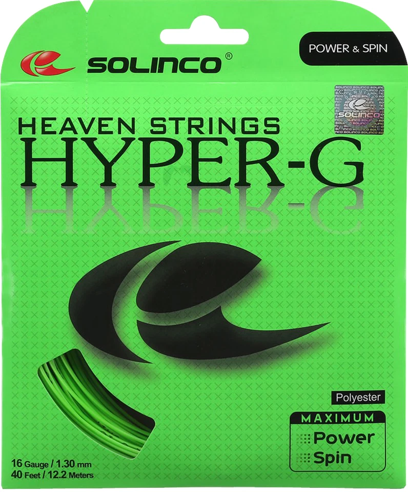 Tennissaite SOLINCO Hyper-G 12,2m (1,08€/lfd. m) - die Spitzensaite aus USA