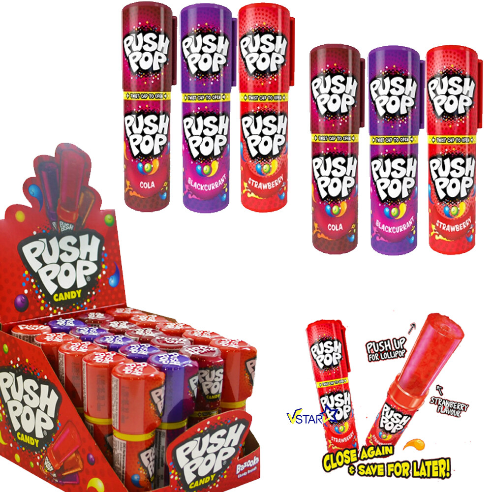 Bazooka Push Pop Candy 15g Perfect Kids Treat | eBay