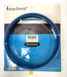 IMACHINIST S933414 M42 93" X 3/4" X 10/14TPI BI-METAL METAL CUTTING SAW BLADES