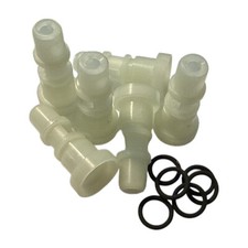 Satz Isolierungen / Abdeckungen Einspritzdüsen Mercedes M103 / M104 spät