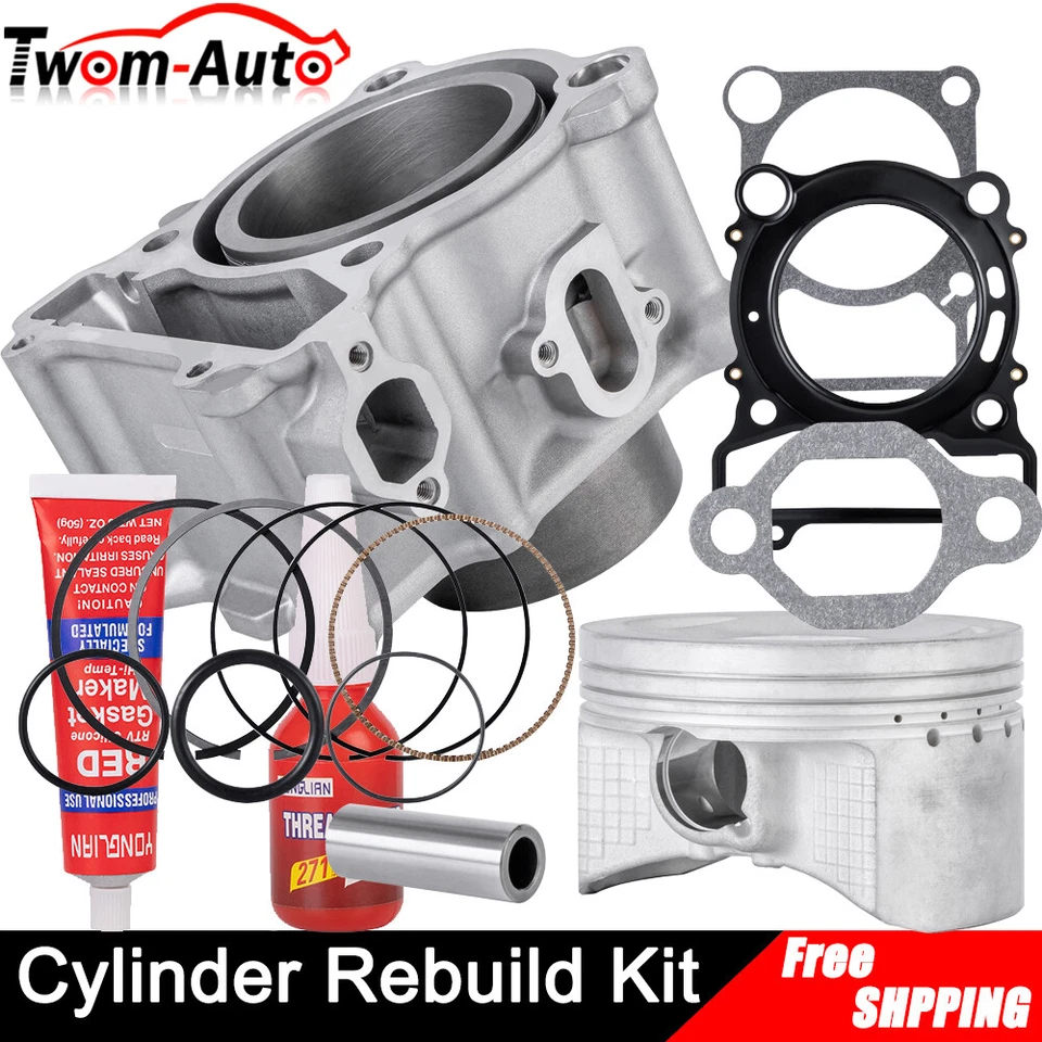 Cylinder Piston Kit 5ND-11631-00-00 5GH-11310-00-00 For Yamaha Kodiak Rhino 450 - Image 4 of 4