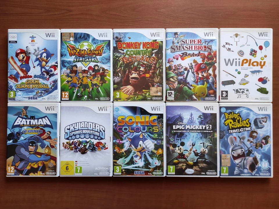 LOTTO GIOCHI PER NINTENDO WII GIOCHI A SCELTA TUTTI TESTATI E FUNZIONANTI - Immagine 2 di 2