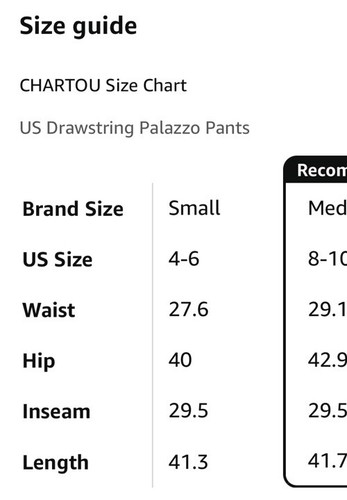 NWT Chartou Pants Women's Small Black Wide Leg Palazzo Cotton Linen Cotton - Picture 5 of 10