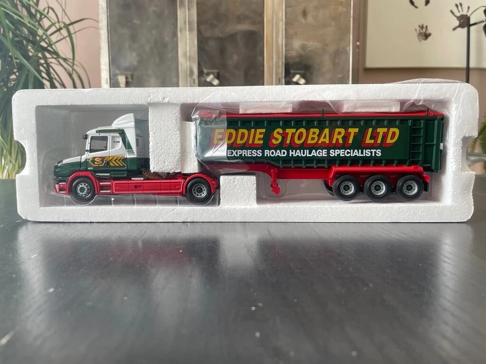 Corgi Scania T-Cab Bulk Tipper Eddie Stobart - Edition limitée CC12802 - Photo 2/4