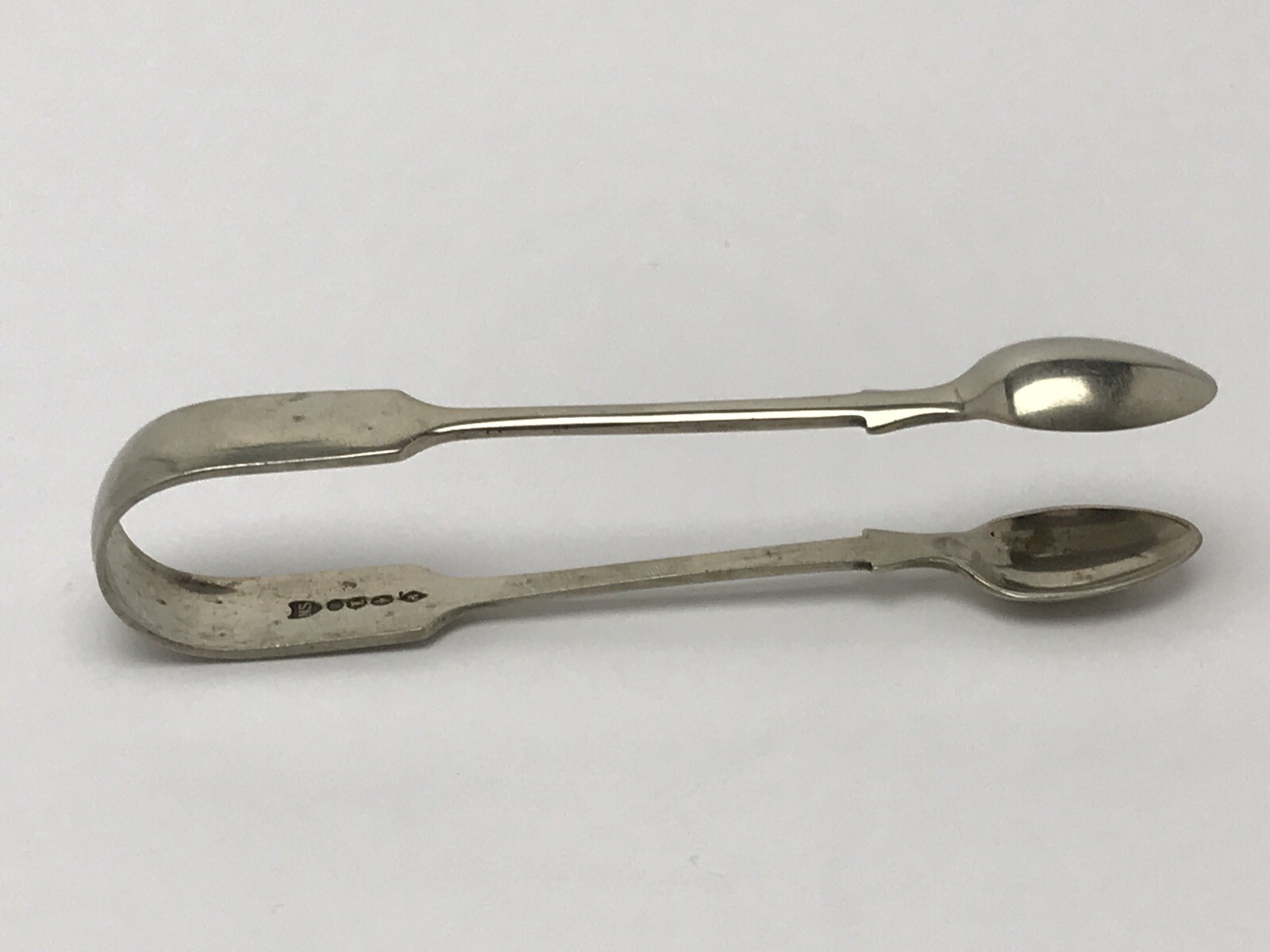 Vintage Daniel & Arter NS Nevada Silver Sugar Tongs Excellent Condition
