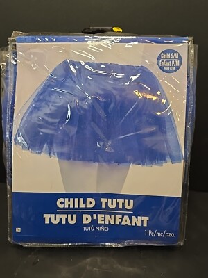 Child Royal Blue Tutu New Size S/M