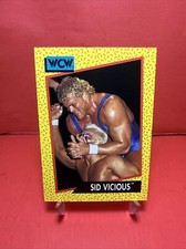 1991 Impel WCW Sid Vicious #31 Rookie RC EX🦄