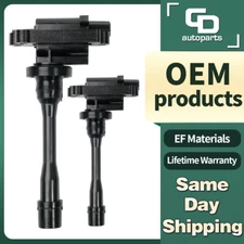 UF295 OEM 2X Ignition Coils for 2002-2006 Mitsubishi Lancer OZ Rally 2.0L l4