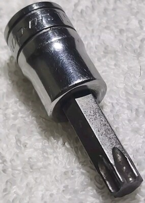 Snap-on 3/8'' Drive T50 Standard Torx Bit Chrome Socket FTX50E USA 