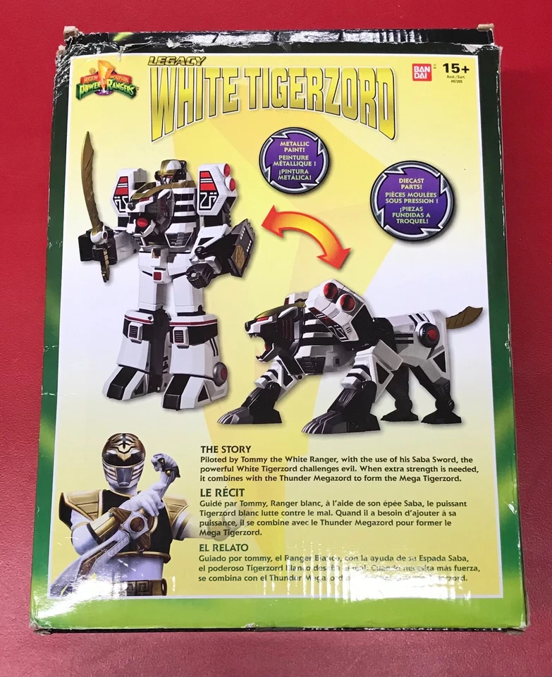 Power Rangers Legacy White Tigerzord Foto 3 de 4