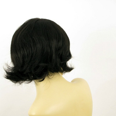 Perruque Courte Synthétique Pour Femme, Couleur Brun Foncé (dark Brown), Modèle Edwige 2 - Neuf Avec étiquettes