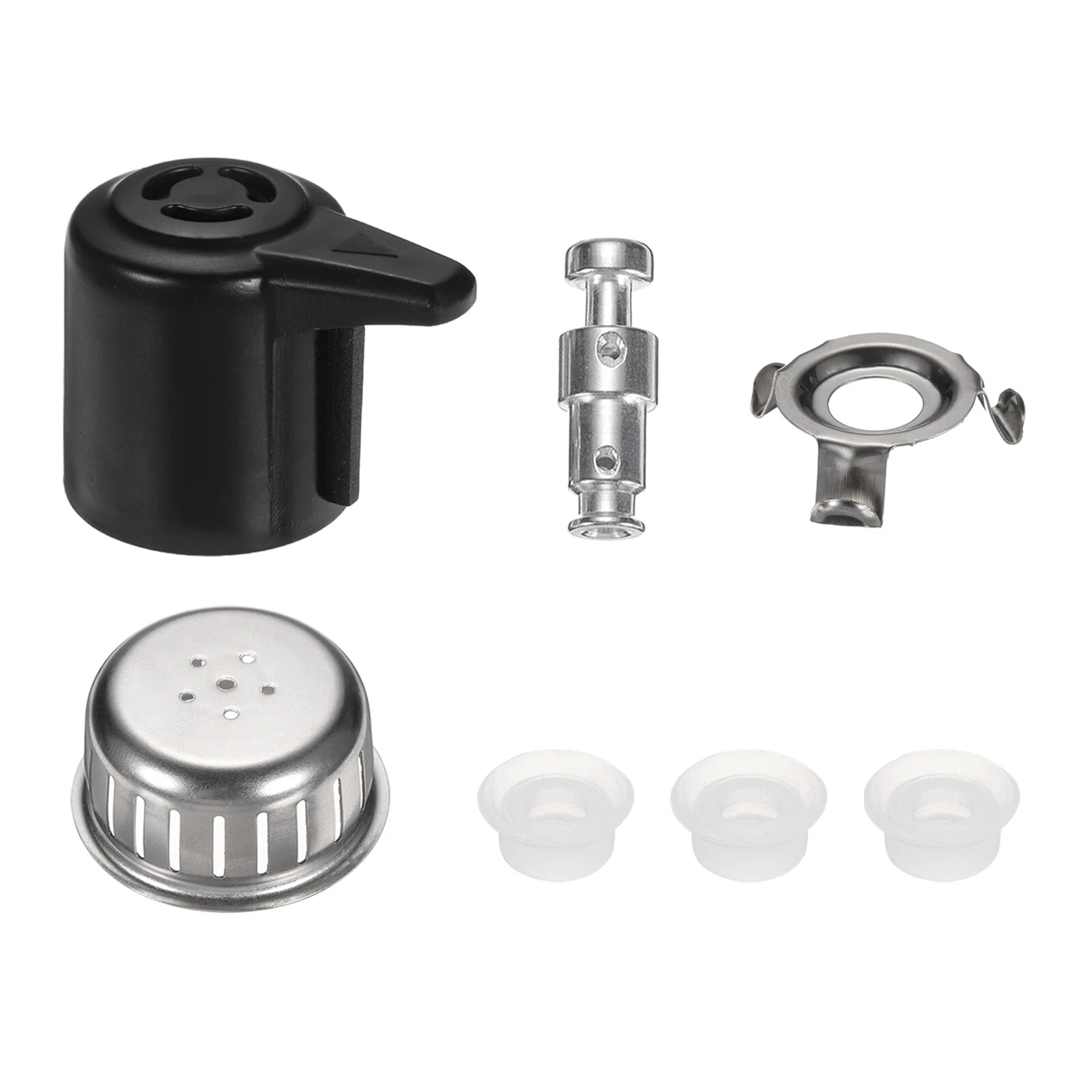 Set of 7 Float Valve Gasket Replacement Parts Set for Pressure Cooker 5/6QT