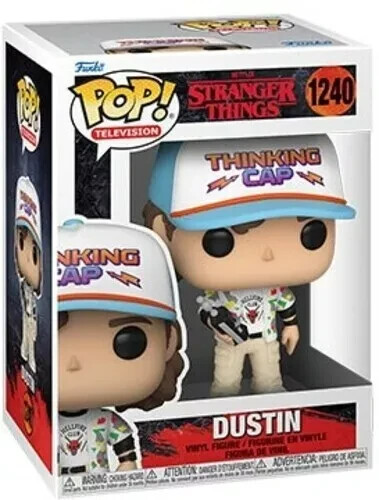 Funko Pop! Stranger Things Dustin #1240 Vinyl Figure NEW | eBay
