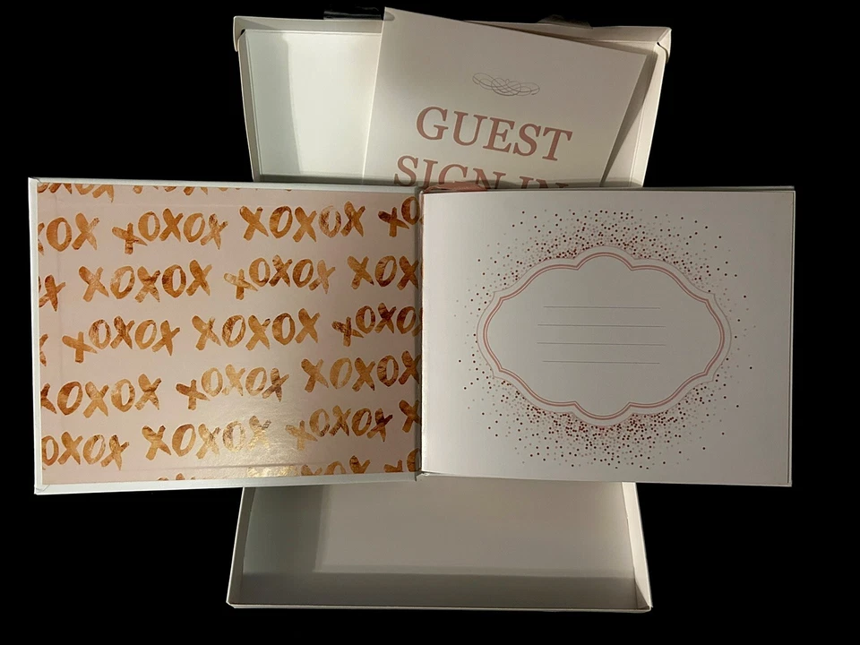 libro de visitas de boda con bolígrafo Foto 3 de 3