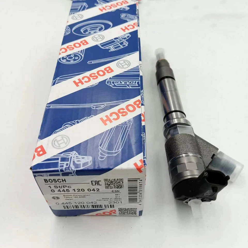 OEM 0445120042 Bosch Fuel Injectors For 06-07 Chevy GMC Duramax LBZ Hummer 6.6L - Изображение 2 из 4
