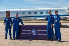 2023 FEB 21st NASA SpaceX Crew 6 Arrival KSC Bowen Hoburg Alneyardi Fedyaeu 1