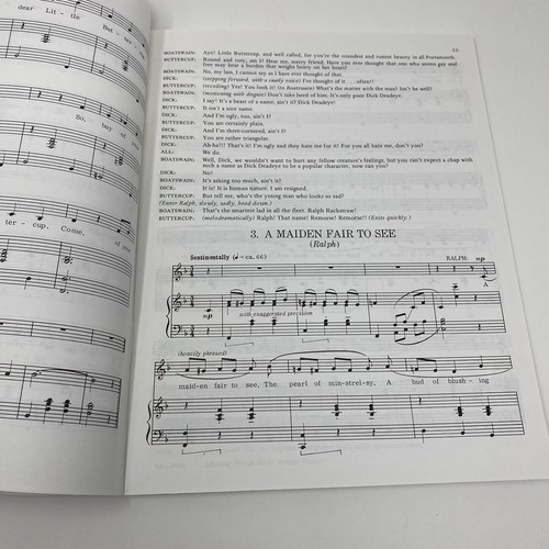 HMS Pinafore Score Shawnee Press M.J. Arnold - Picture 8 of 11