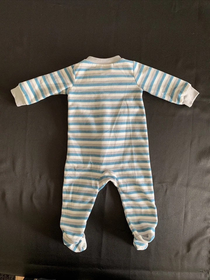 Pijama con patas para dormir para niños talla 6 meses LITTLE BROTHER & SANTA - Carter’s Foto 4 de 4