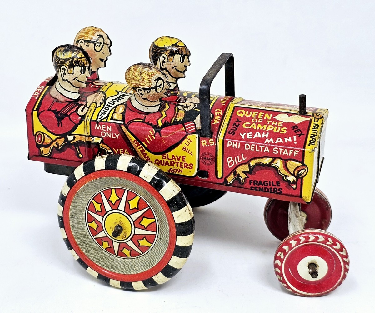 LINE MAR TOYS【JALOPYリモコン欠】tinブリキcar箱付toy Amazon | LINE MAR TOYS JALOPY リモコン欠 tin ブリキ car 箱付