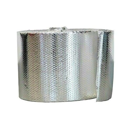 Foil Bubble wrap Metalized Insulation Bubble Cushioning 375mm x 50m