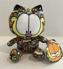 GARFIELD THE CAT 7" NICKELODEON COMIC STRIP PRINT PLUSH NEW with TAGS